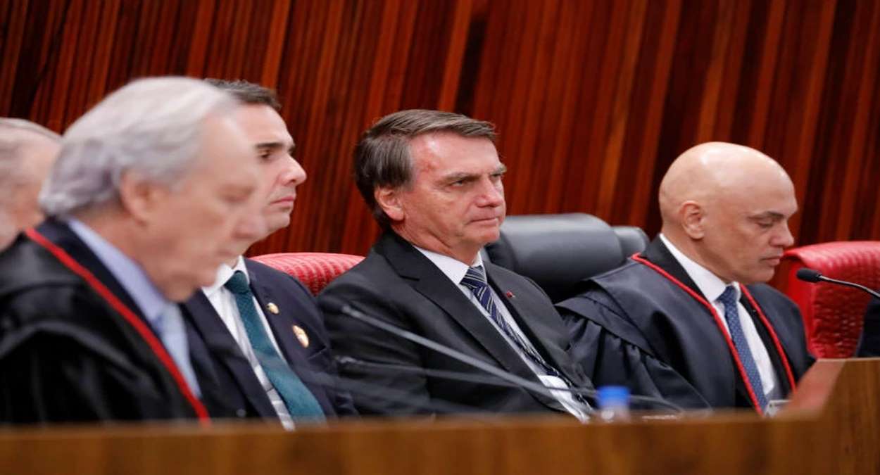 Bolsonaro Durante A Posse De Moraes No TSE Foto,PR,Isac Nóbrega