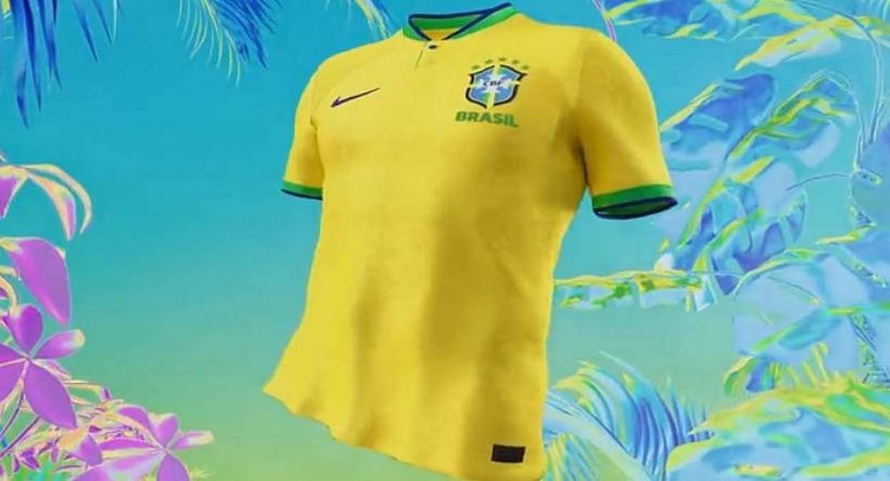 Nova Camisa Da Seleção Brasileira Foto, Divulgação,Nike
