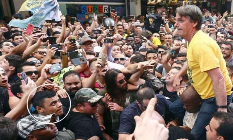 Presidente Jair Bolsonaro Na Ocasião Em Que Sofreu A Facada Foto, Estadão Conteúdo,Fábio Motta