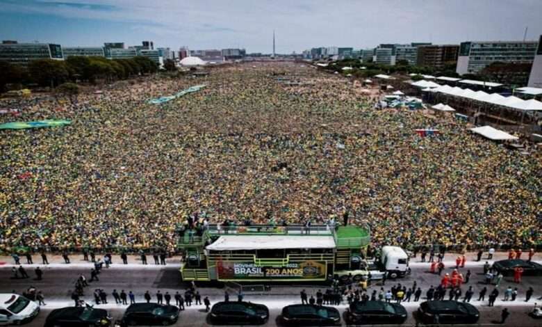 Foto, Presidência Da República , Milhares De Apoiadores Do Presidente Jair Bolsonaro Se Manifestam Em Brasília
