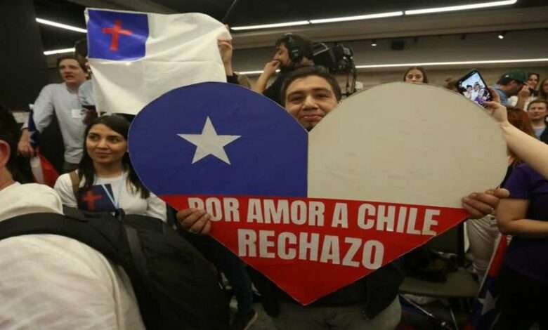 População Do Chile Rechaçou Projeto De Nova Constituição Foto, EFE,Elvis González