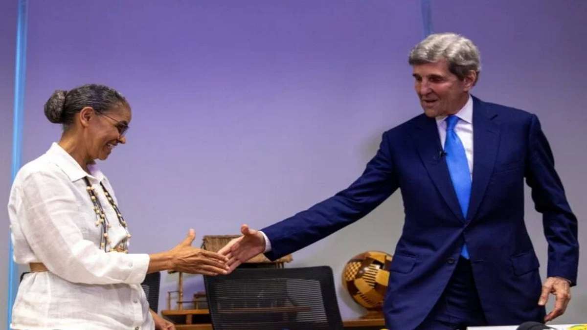 John Kerry Reuniu Se Com A Ministra Do Meio Ambiente, Marina Silva
