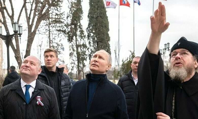 Putin No Sábado (18), Durante Visita à Crimeia