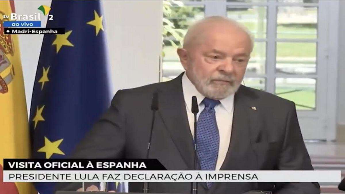Lula Critica A ONU Pela Criação De Israel Diretamente Da Espanha