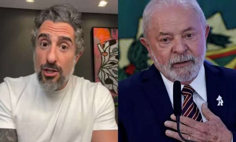 O Apresentador Marcos Mion E O Presidente, Luiz Inácio Lula Da Silva