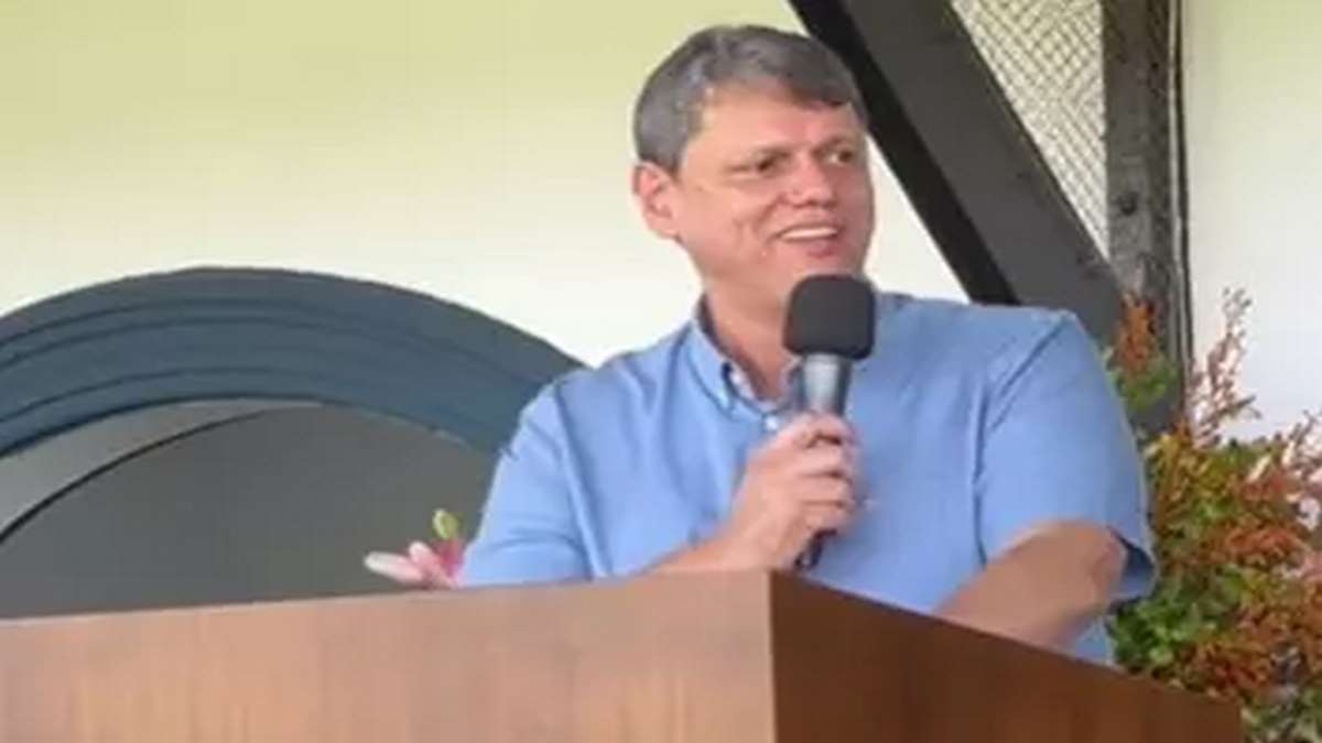 Tarcísio Gomes De Freitas, Governador De SP, Durante Discurso Na Expozebu