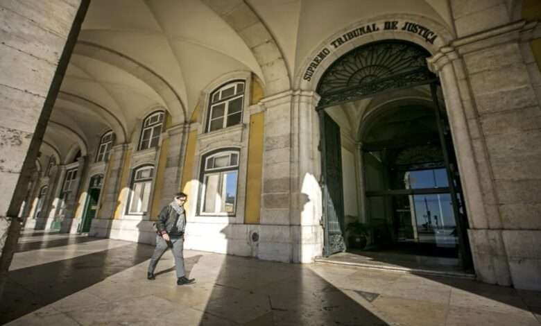 Fachada Do Supremo Tribunal De Justiça De Portugal