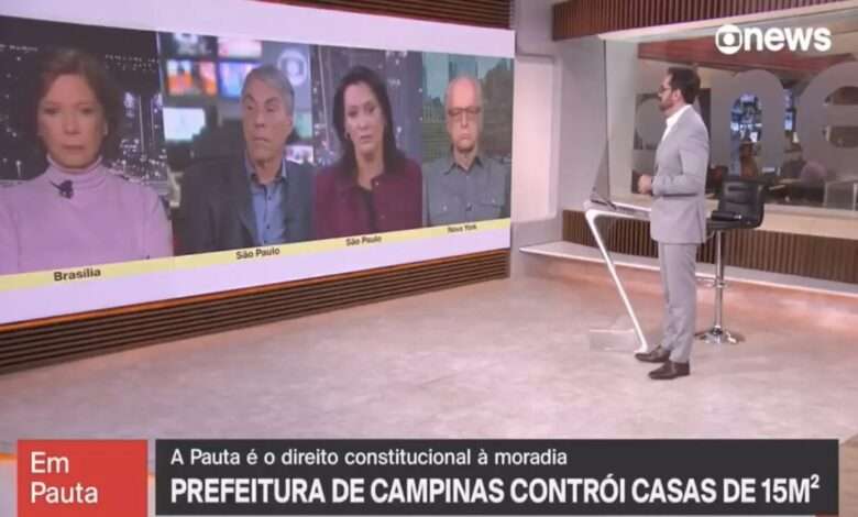 A Jornalista Eliane Cantanhêde, Durante O Programa Em Pauta, Da GloboNews, Ao Corrigir Uma Informação A Pedido Do Presidente Lula