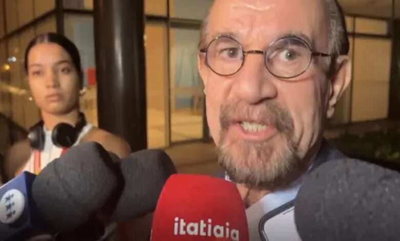 Jornalistas Abordam Cezar Bitencourt, Advogado De Mauro Cid