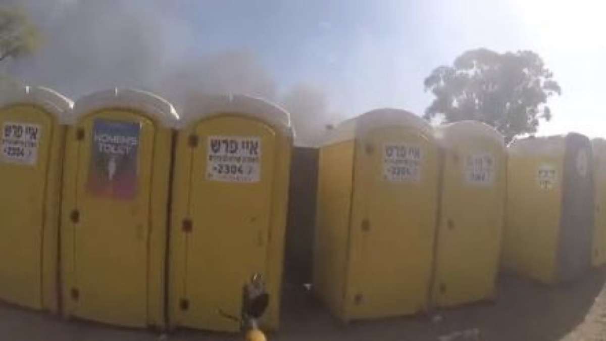 Terrorista Do Hamas Atira Contra Os Banheiros Da Rave Em Israel