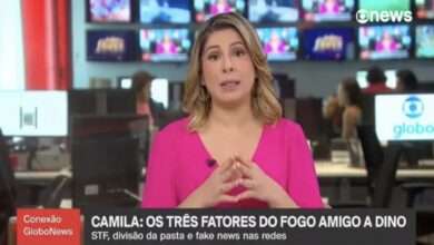 A Comentarista Daniela Lima, Durante Programa Na GloboNews