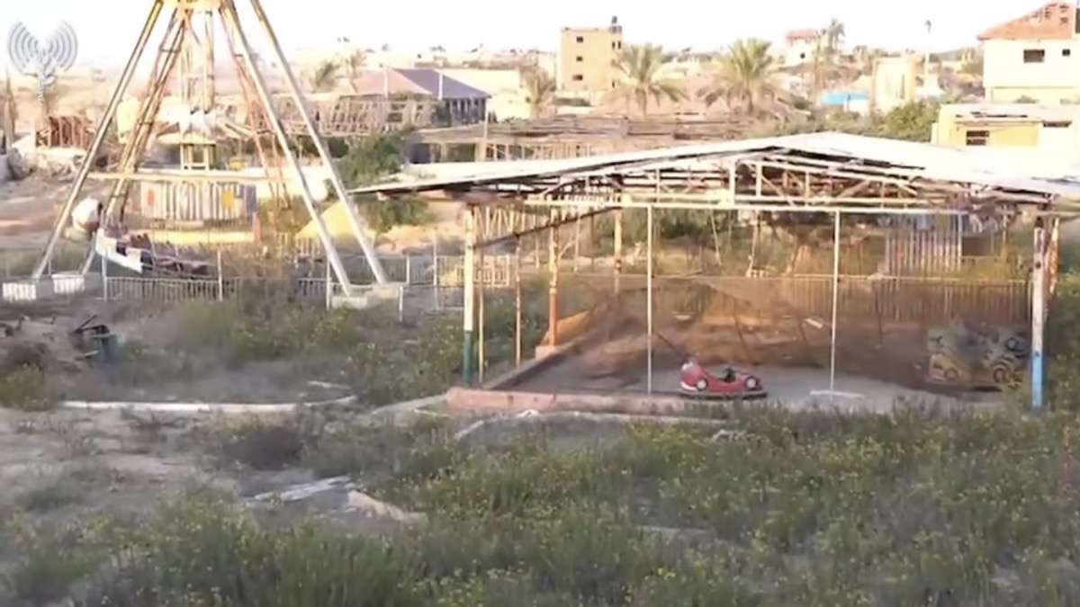 Israel Encontra Lançadores De Foguete Do Hamas Em Playground Infantil