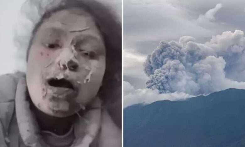 Adolescente Grava Momento De Desespero Após Vulcão Entrar Em Erupção Na Indonésia