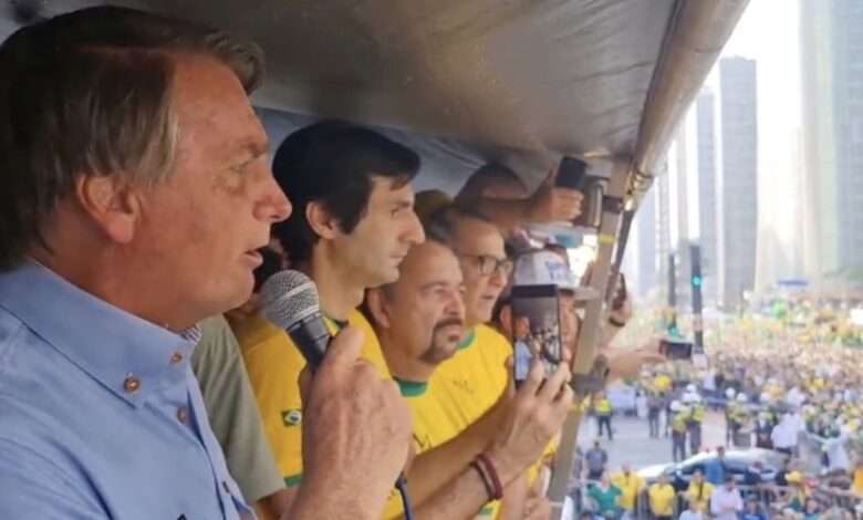 O Ex Presidente Jair Bolsonaro