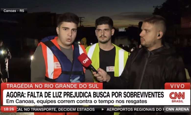 Entrevistado Da CNN Protesta Contra Globo E Lula